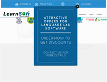 Tablet Screenshot of learnsoftlanguagelab.com